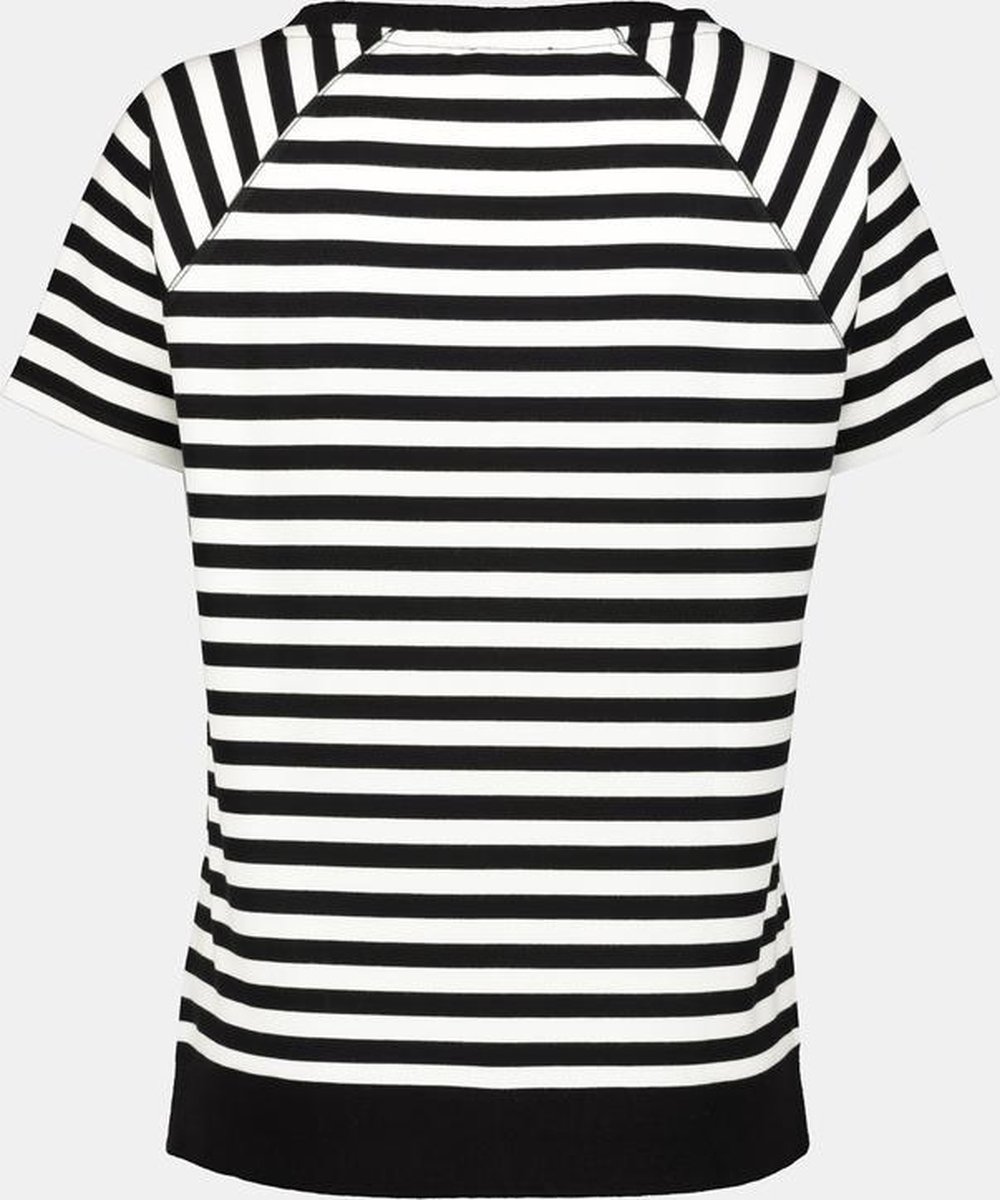 Zwart-wit gestreept shirt van Monari | bol.com