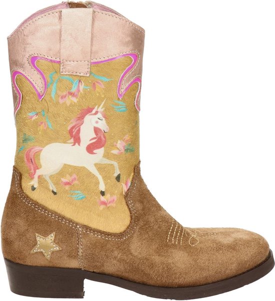 | Shoesme meisjes boot Cognac Maat 29 Meisjes Laarzen in maat 29 | KLEDING.nl