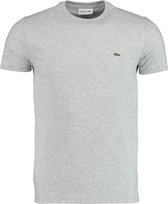 Lacoste Heren T-shirt - Silver Chine - Maat L