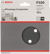 Bosch Schuurpapier - EX BS 150MM K320 5