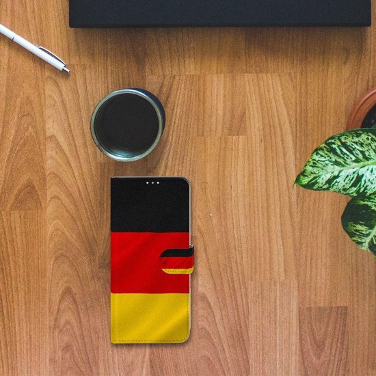 Protecteur Flip Housse Xiaomi Redmi Note 9 Pro | Note 9S Coque Téléphone Drapeau Allemand