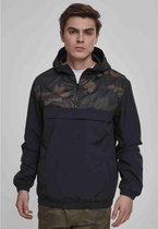 Urban Classics Pullover Jas -2XL- 2-Tone Camo Zwart