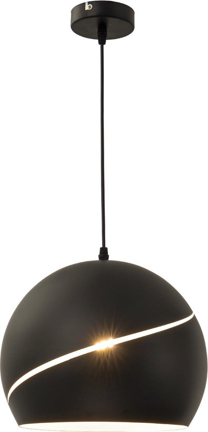 Hanglamp Modern Zwart Rond 30 cm - Scaldare Ariano | bol.com