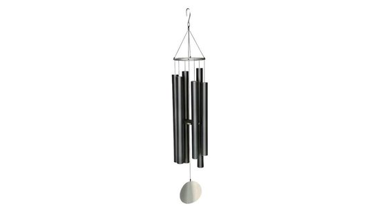 Carillon éolien, Tubes en aluminium, pendentif, ensemble