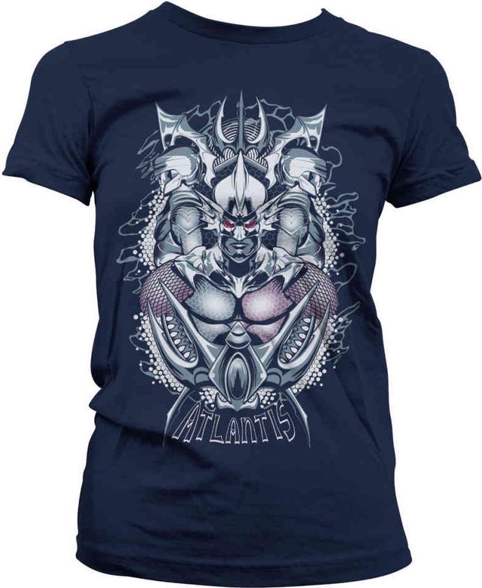 DC Comics Aquaman Dames Tshirt -XL- Atlantis Blauw