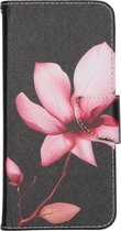 Hoesje Met Pasjeshouder Geschikt voor Huawei P Smart Pro / Huawei Y9s - Design Softcase Bookcase (Binfen) smartphone - Meerkleurig / Flowers