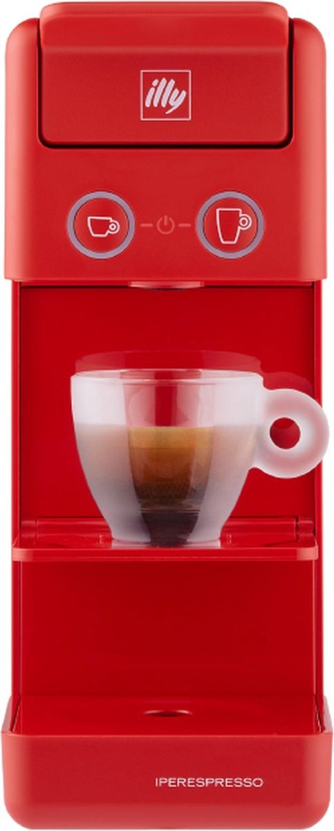 Illycaffè Illy Y3.3 Iperespresso Espresso And Coffee Machine Red appliances red