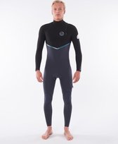 Rip Curl Heren wetsuit E Bomb 53GB Zip free - grey L