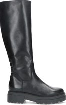 Sacha - Dames - Zwarte hoge chelsea boots - Maat 39