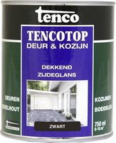 Tenco tencotop porte et cadre opaque noir satiné - 750 ml
