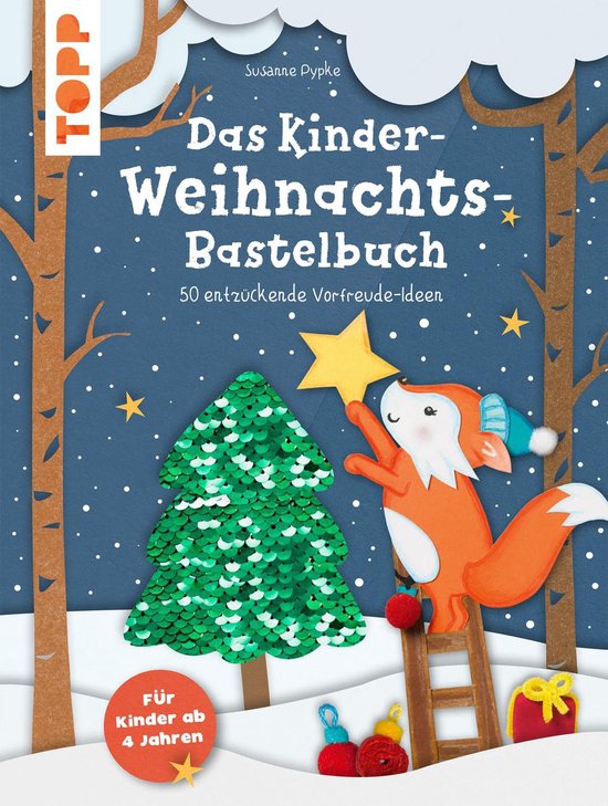 Das Kinder-Weihnachtsbastelbuch - cover