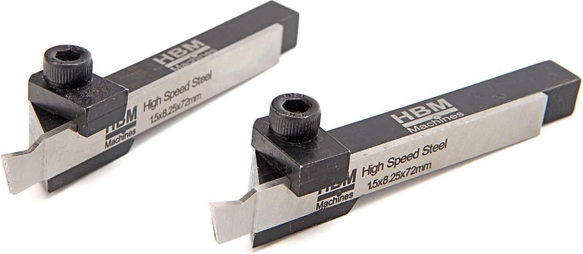 HBM 12 mm Afsteekhouder met HSS mes Model 2
