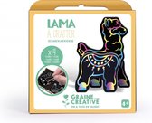 Graine Créative - Kraskaart kit - Kids - Lama