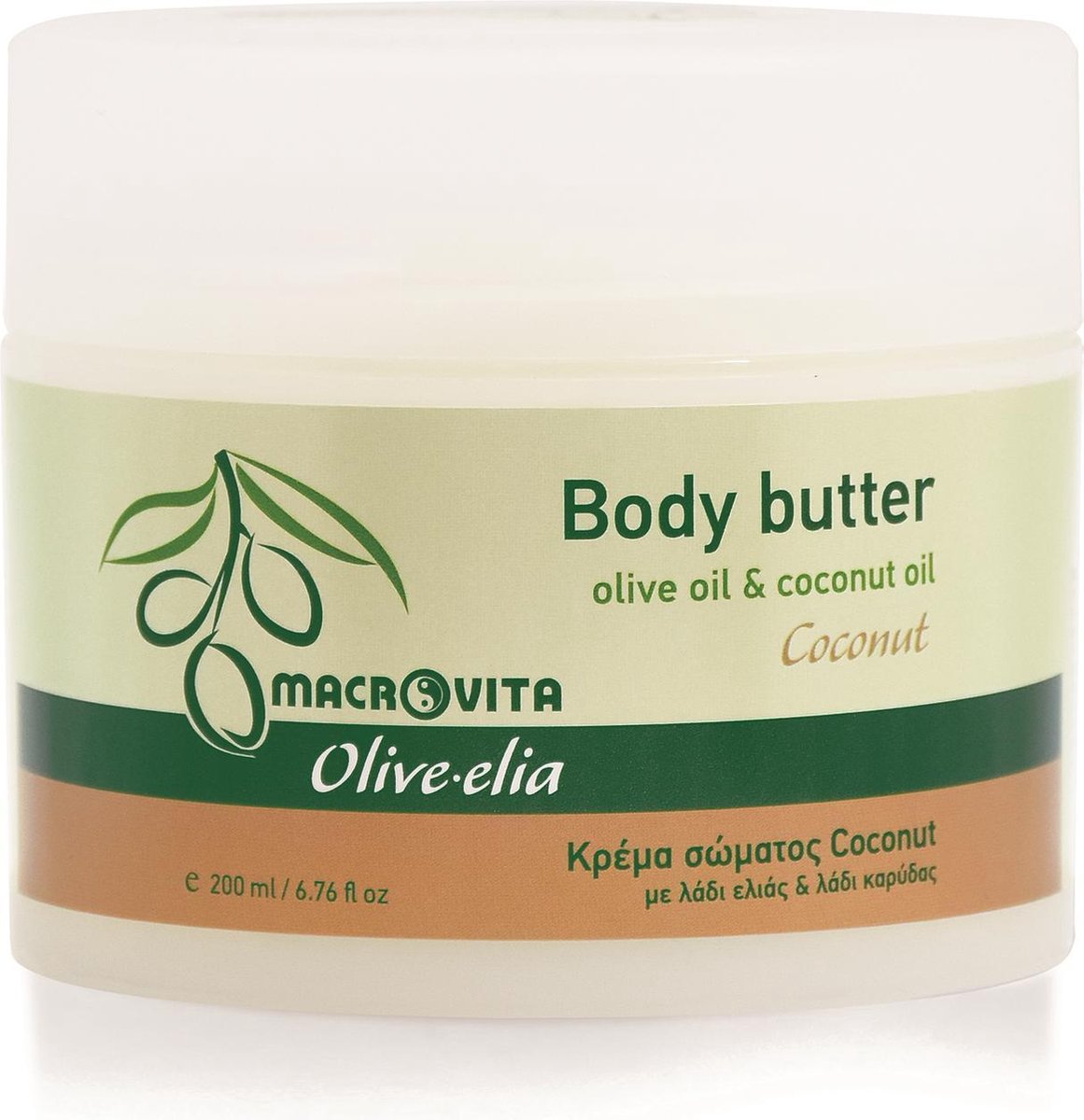 Macrovita Olive-elia Body Butter Coconut (Kokosolie)