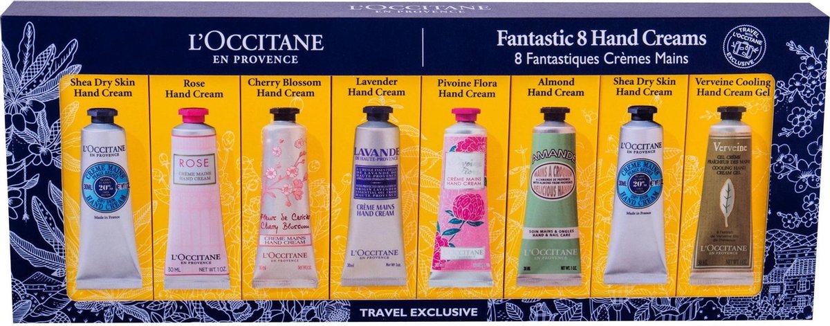 Fantastic 8 Hand Creams - Gift Set Of Hand Creams 8x30ml