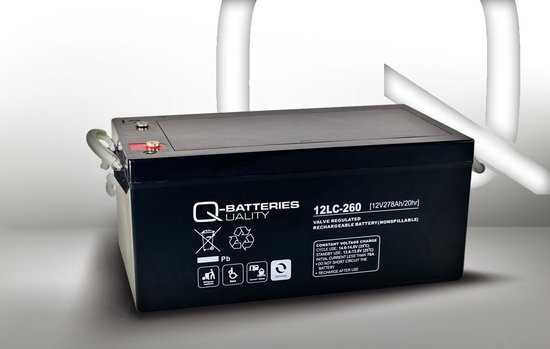 Q-Batteries 12LC-260 LC 12V 278Ah AGM