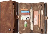 CASEME - Samsung Galaxy S8 Vintage Portemonnee Hoesje - Bruin