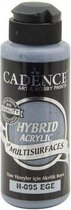 Cadence Hybride acrylverf (semi mat) Agean - blauw 01 001 0095 0120 120 ml