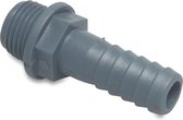 Slangtule PP 1 1/4" x 40 mm buitendraad x slangtule 10bar grijs, per 10 stuks