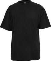 Urban Classics - Tall Heren T-shirt - L - Zwart