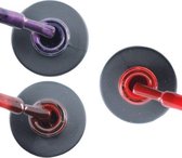Influence Gellac 3 x 10 ml - PASSIONATEPURPLE & RUBYRED & SASSYRED - UV / LED Gellak - Gel nagellak - Gel lak - Paars / Glitter / Lila Rood / Bordeaux / Donkerrood Rood