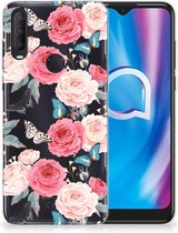 Smartphone hoesje Alcatel 1S (2020) Telefoontas Butterfly Roses