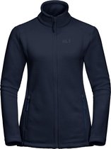 Jack Wolfskin Midnight Moon Fleece Outdoorjas Dames - Maat XL