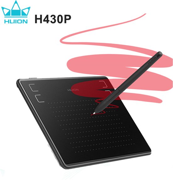 Huion H430P - Tablette de dessin - Tablette graphique - Tablette à stylet -  Tablette... | bol.com