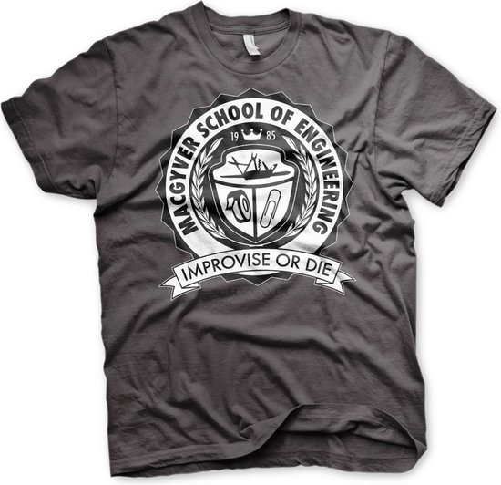Foto: Macgyver shirt school of engineering heren t shirt l