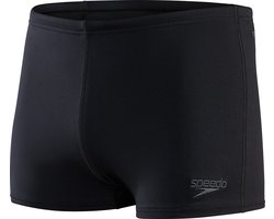 Speedo Endurance+ Aquashort Heren - Zwembroek Heren - Chloorbestendige Zwemshort Heren - Zwemboxer Heren met Trekkoord - Zwart - S