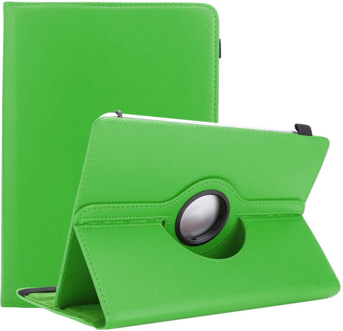 Cadorabo Tablet Hoesje geschikt voor LG G Pad IV (8.0 Zoll) in LICHT GROEN - 360 graden beschermhoes van imitatieleer met standfunctie en elastische band