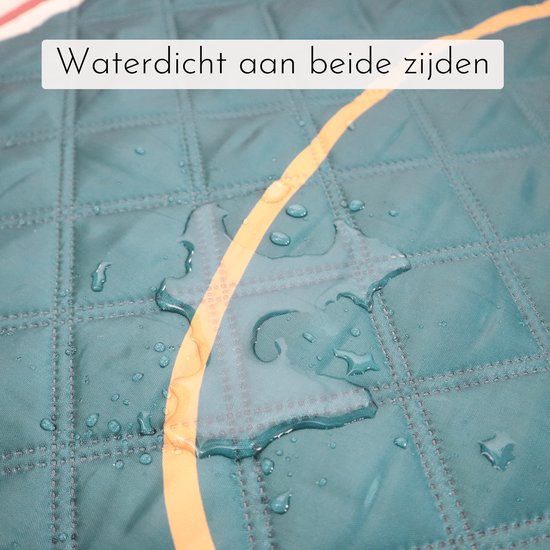 Couverture de pique-nique Vultera - Couverture de pique-nique pliable et rembourrée - XXL - 200x200cm - pique-nique