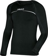 Jako Shirt Comfort LM Junior Sportshirt - Maat 140  - Unisex - zwart