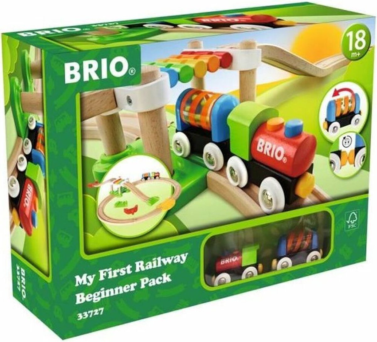 BRIO Luxe Treinset - Voor de allerkleinsten - Magnetische treinverbindingen - 33727 — afbeelding 13
