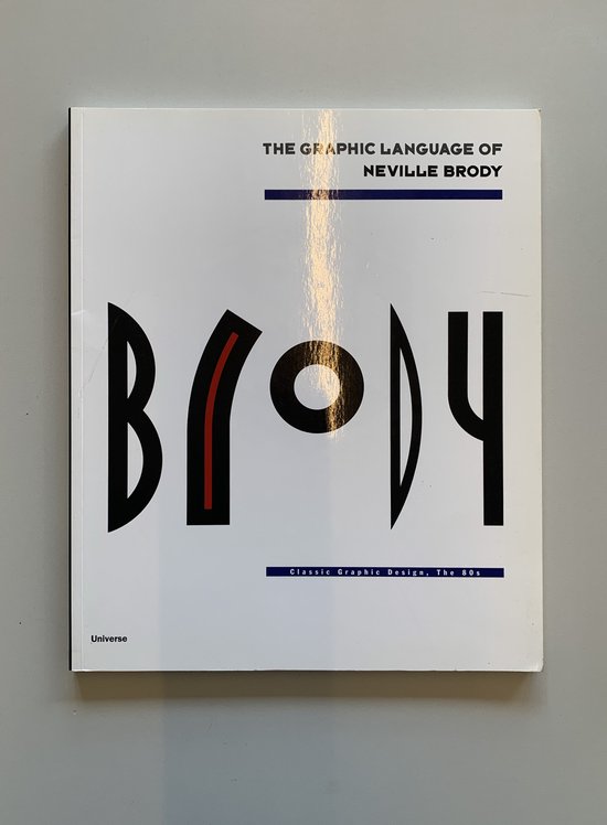 The Graphic Language of Neville Brody - cover