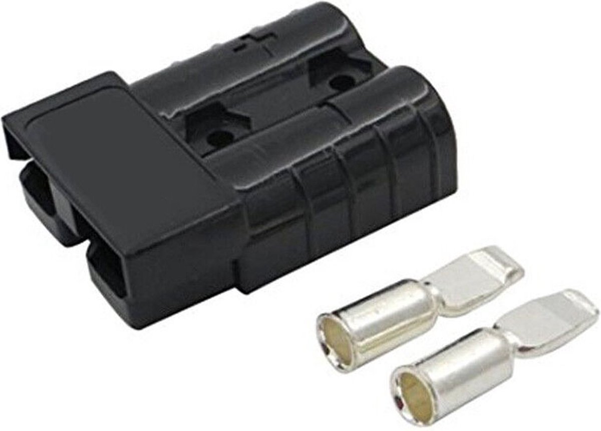Connecteur Anderson Plug 6AWG - 120A/600V - Zwart - Par 1 pièce(s