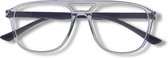 Ear2Ear 01610 Leesbril Dean - sterkte +2.50 - transparant grijs