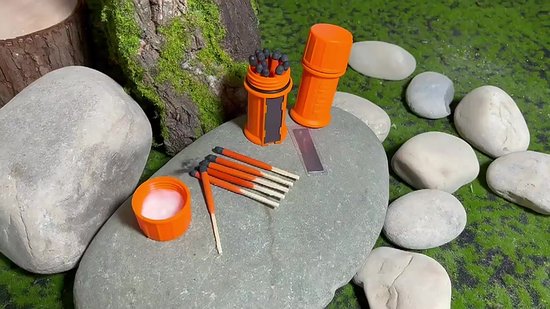 BCB waterdichte lucifers 1 x 25 stuks. CN327A