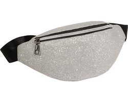 kortademigheid draadloos deze Heuptasje zilver glitters fanny pack - zilveren kleine heuptas - glitter  tas tasje... | bol.com
