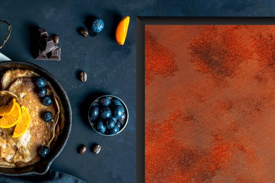 KitchenYeah® Inductie beschermer 77x51 cm - IJzer - Vintage - Roest print - Inductie beschermer - Inductie fornuis - Kookplaataccessoires - Afdekplaat voor kookplaat - Inductiebeschermer - Inductiemat - Inductieplaat mat
