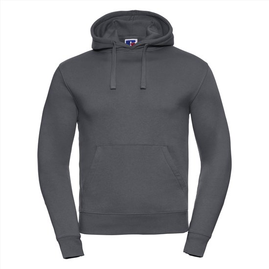 Russell- Authentic Hoodie - Donkergrijs - XS