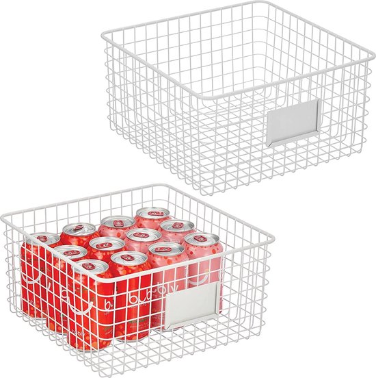 MDesign lot de 3 paniers de rangement pour bébé - organiseur de