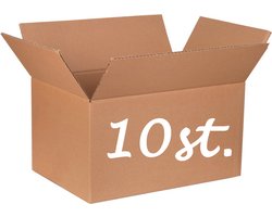 Palletdoos 10 stuks Palletbox Verzenddoos XXL Karton 1000 x 600 x 600 mm Kartonnen Palletdozen dubbele Golf Bruin Doos 100 x 60 x 60 cm – STEVIG 5-laags karton 650g/m2