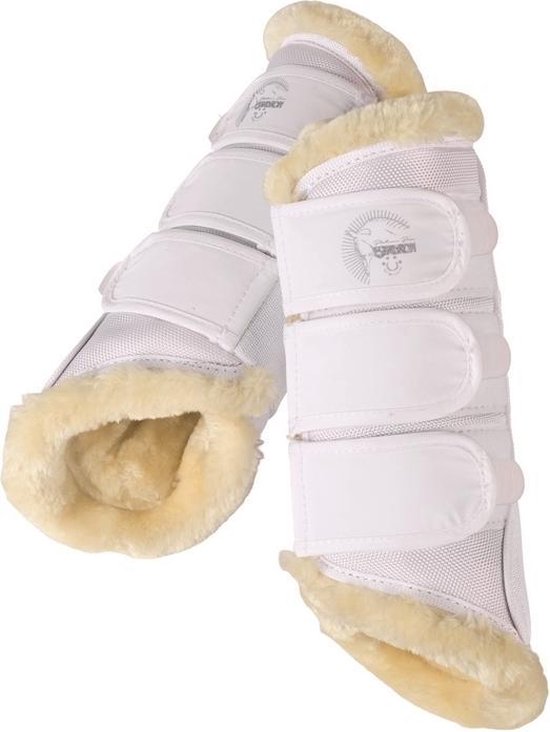 Eskadron Cloches Fausse Fourrure Marine - Equestre Gierman