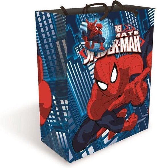 Spiderman luxe cadeau tas 31 cm. | bol.com
