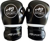 AJ-Sports Bokshandschoenen 10oz - Boxing gloves - Boks - Boxing - Kickbokshandschoenen - Bokshandschoenen dames en heren - 4 seizoenen - Zwart