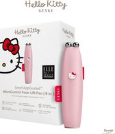 GESKE x Hello Kitty | SmartAppGuided™ MicroCurrent Face-Lift Pen | 6 contre 1 | Tools de soins de la peau | Appareil anti-âge | Lifting du visage | Peau jeune sans rides | Appareil facial