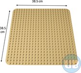 Grote bouwplaat zand – 38,5 x 38,5 cm
