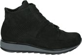 Durea 9684 K - Volwassenen VeterlaarzenHalf-hoge schoenen - Kleur: Zwart - Maat: 40