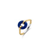 TI SENTO - Milano Ring 12237BL - Zilveren dames ring - Maat 56